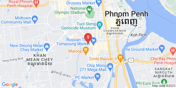 Mapa: Toul Tum Poung 2, Chamkarmon, Phnom Penh