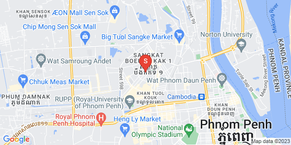 万谷湖1分区, 堆谷区, 金边地图