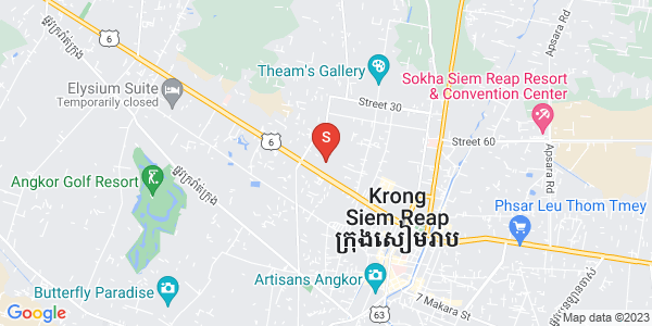 Svay Dangkum分区, 暹粒地图