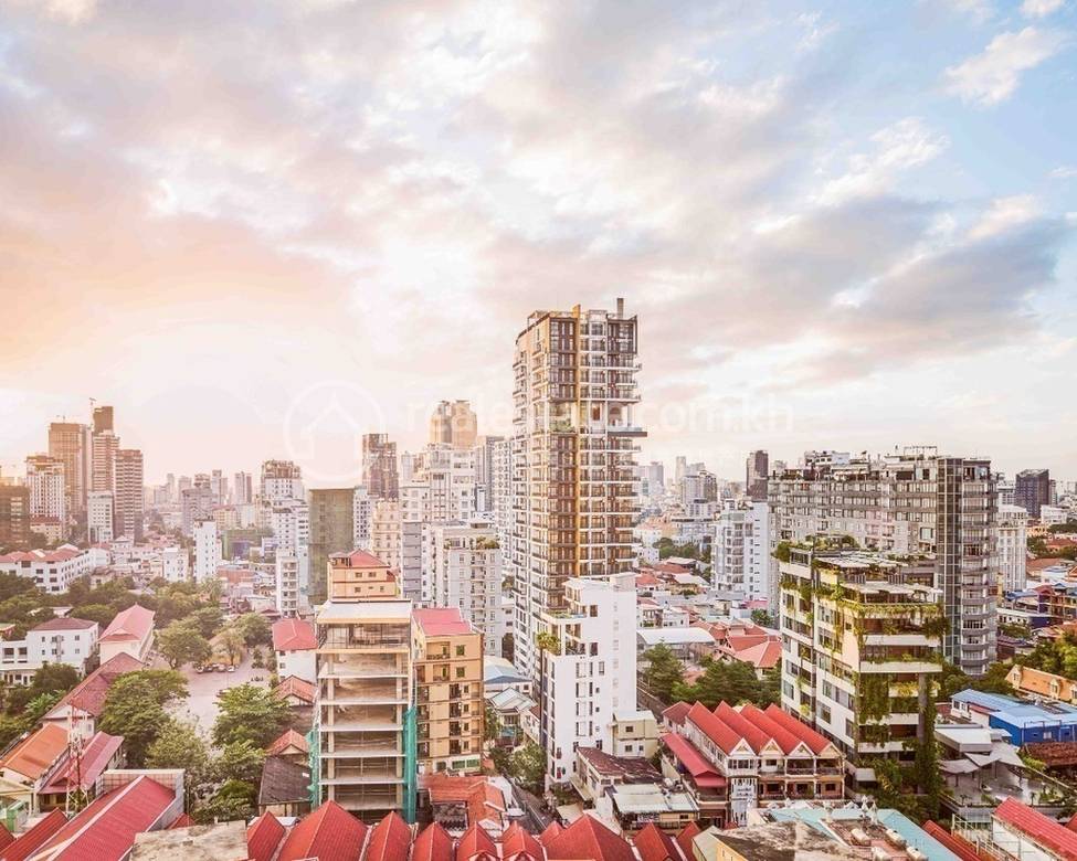 BIJOU Serviced Residence | 52 sqm Living Size Condo For Rent in Chamkarmon