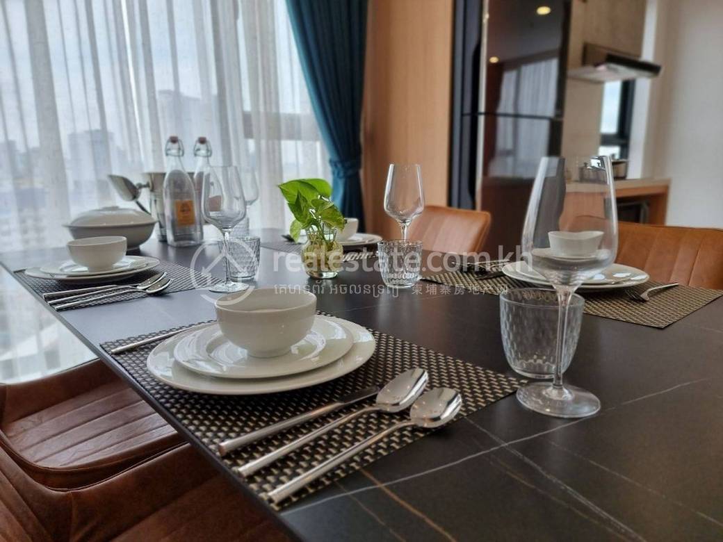 อพาร์ทเม้นท์ สำหรับเช่า ใน Boeng Keng Kang $2,500