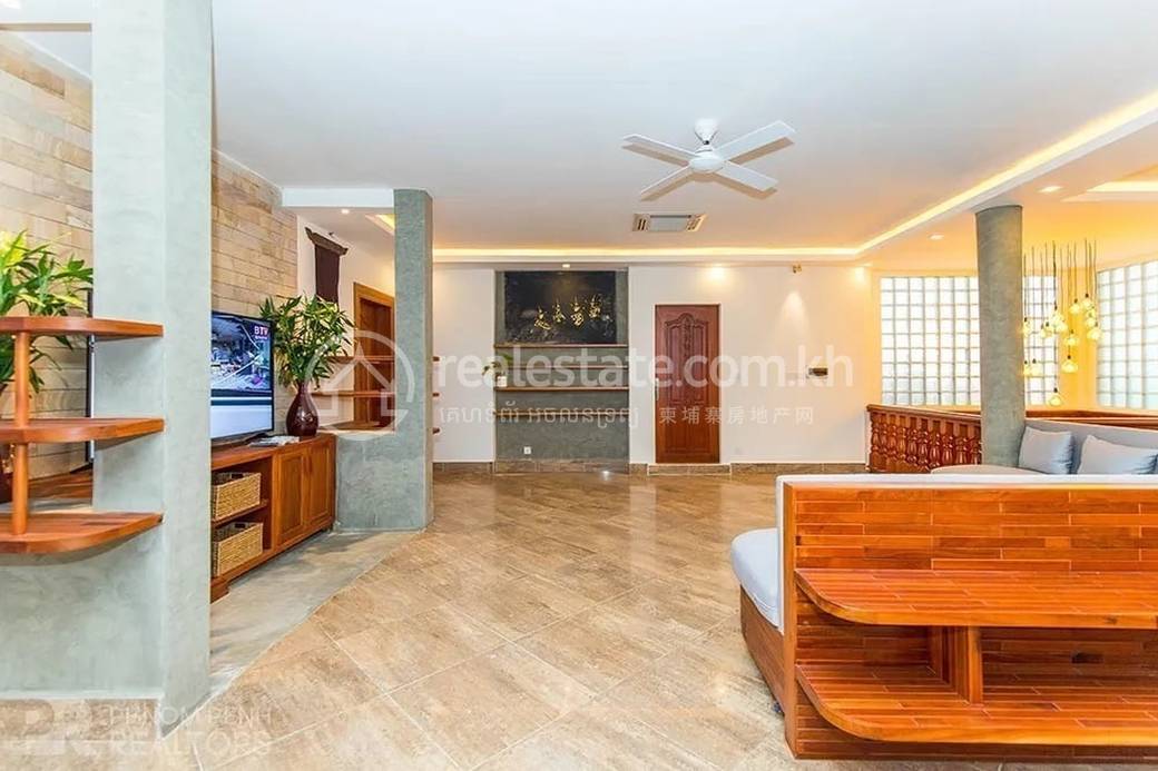 Tonle Bassac Villa For Rent in Tonle Bassac