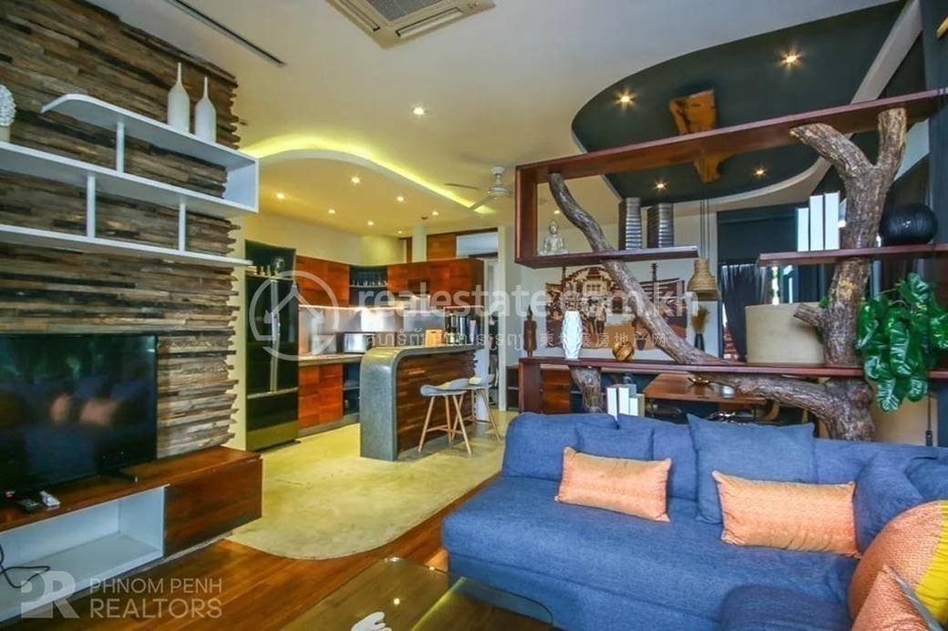 Apartmán K pronájmu in Tonle Bassac, Chamkarmon, Phnom Penh
