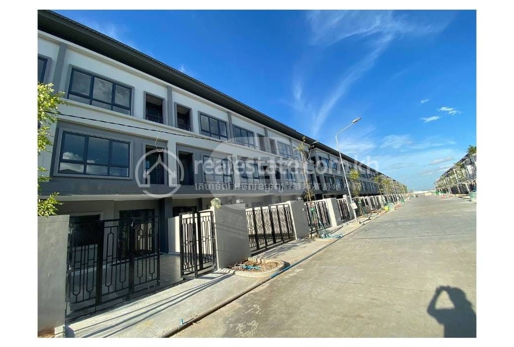 联排住宅出售，位于, Khmuonh分区, 森速区, 金边