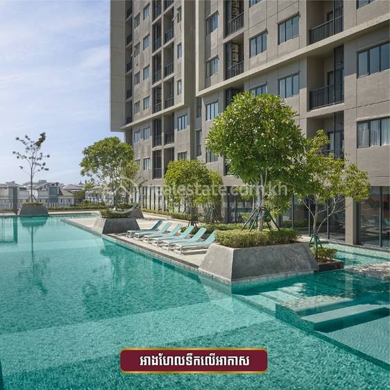 Chip Mong | Park Land TK Condo | Sen Sok32-56平方米使用面积套房出租