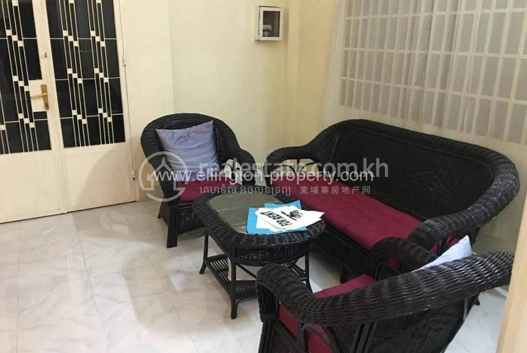 Phsar Kandal IHouse and lot出租，位于Phsar Kandal I