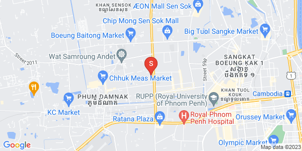 ផែនទី ក្រាំងធ្នង់, សែនសុខ, ភ្នំពេញ