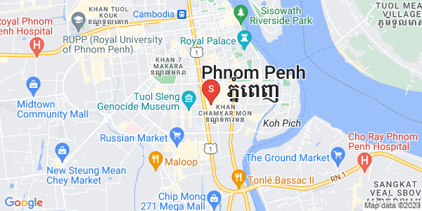 Carte de UC88 Wyndham Garden BKK1