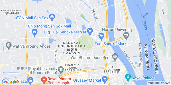 Mapa: Chrang Chamres 2, Russey Keo, Phnom Penh