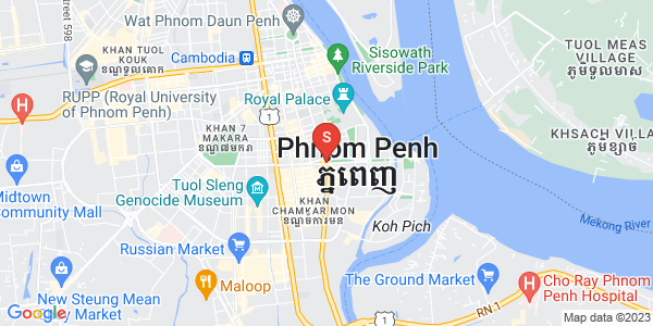 แผนที่ Properties Dabest, BKK 1, บึงเกงกอง, พนมเปญ
