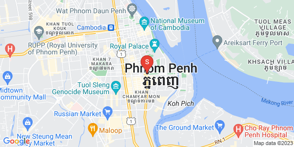 Mapa: Dabest  Properties, Chakto Mukh, Daun Penh, Phnom Penh