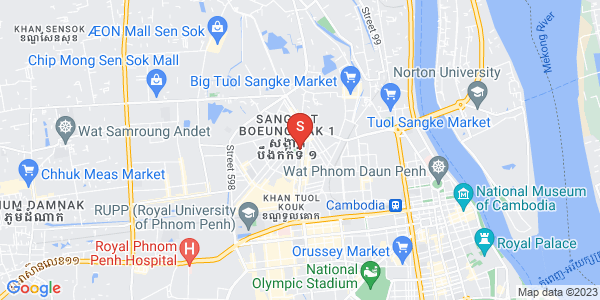 万谷湖1分区, 堆谷区, 金边地图
