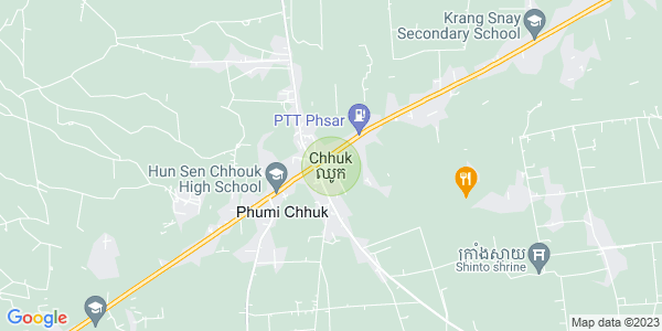 Chhuk村, 贡布地图