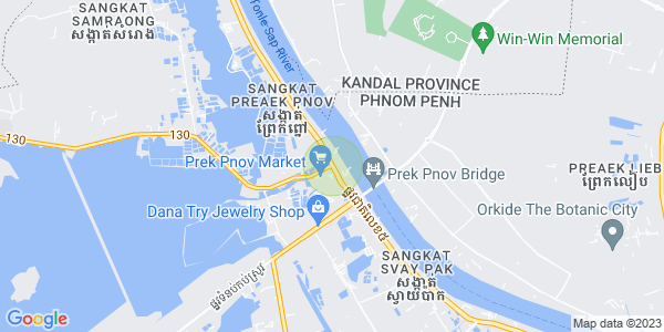 Map of Preaek Pnov, Prek Pnov, Phnom Penh