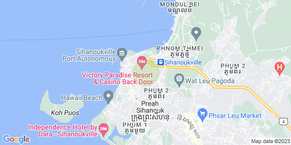 Mapa: Sangkat Buon, Sihanoukville