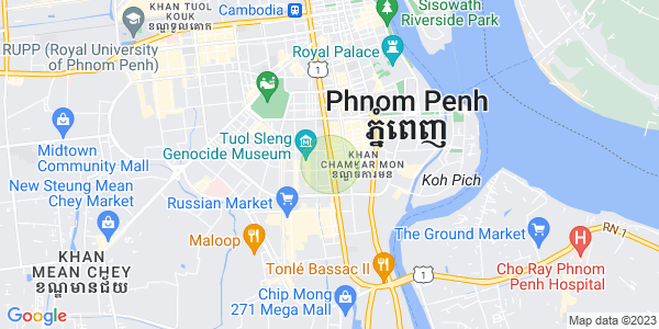 朱德奔1分区, 占卡蒙, 金边地图