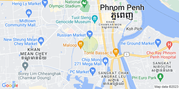 朱德奔1分区, 占卡蒙, 金边地图