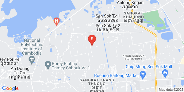 Carte de Khmuonh, Sen Sok, Phnom Penh