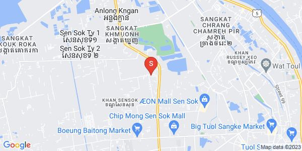 Khmuonh分区, 森速区, 金边地图