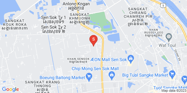 Khmuonh分区, 森速区, 金边地图