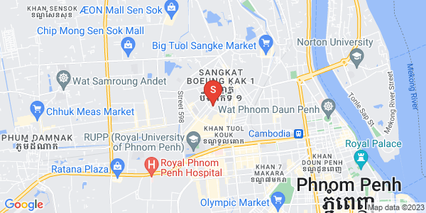 万谷湖1分区, 堆谷区, 金边地图
