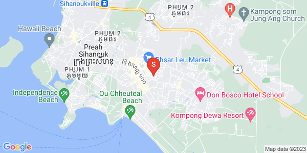 Mapa: Sangkat Pir, Sihanoukville
