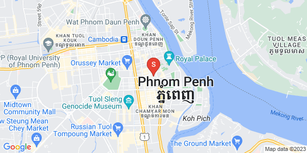 新街市2分区, 隆边区, 金边地图
