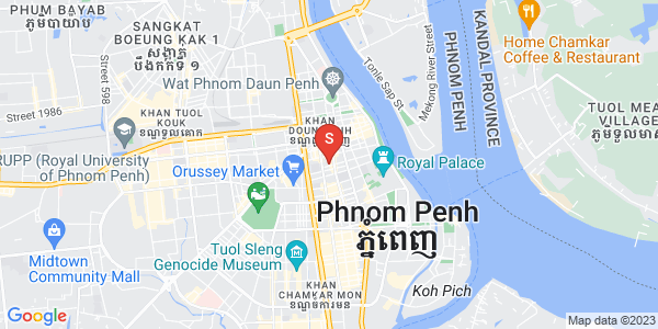 ផែនទី ផ្សារថ្មី, ដូនពេញ, ភ្នំពេញ