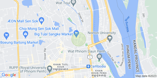 Mapa: Borey Vimean Phnom Penh