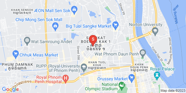 万谷湖1分区, 堆谷区, 金边地图