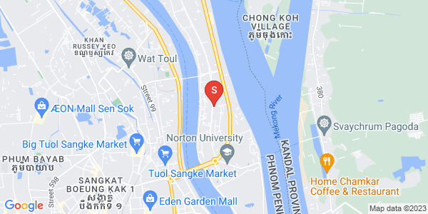 水净华区, 金边地图