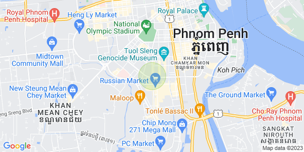 ផែនទី បឹងកេងកង១, បឹងកេងកង, ភ្នំពេញ