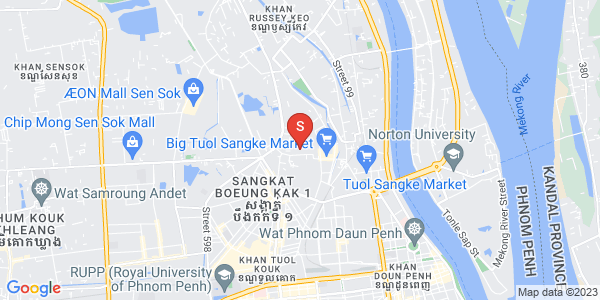 Mapa: Tuol Sangke, Russey Keo, Phnom Penh