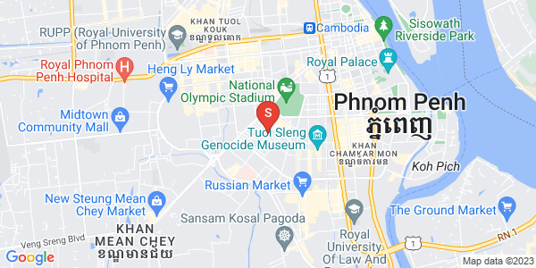 万谷湖1分区, 堆谷区, 金边地图