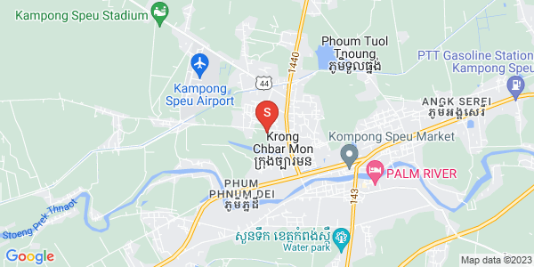Chbar Mon시, 파운드스비성 지도