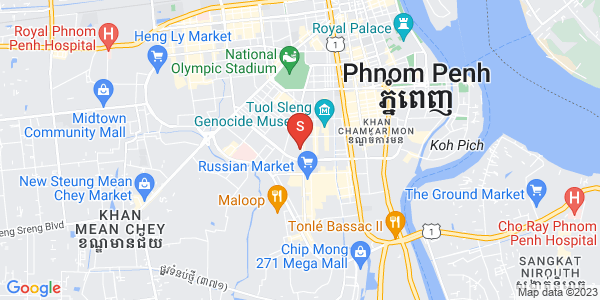 万谷湖1分区, 堆谷区, 金边地图