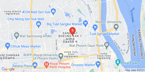 万谷湖1分区, 堆谷区, 金边地图