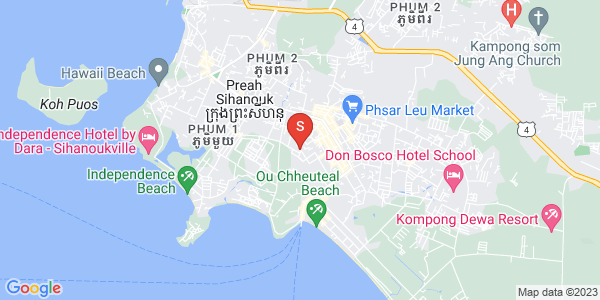 Mapa: Sangkat Muoy, Sihanoukville