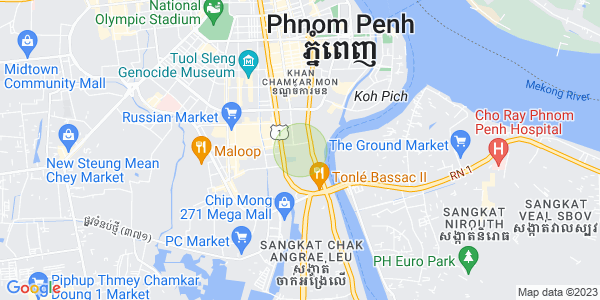 百色河分区, 占卡蒙, 金边地图