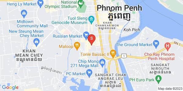 Mapa: Boeung Trabek, Chamkarmon, Phnom Penh