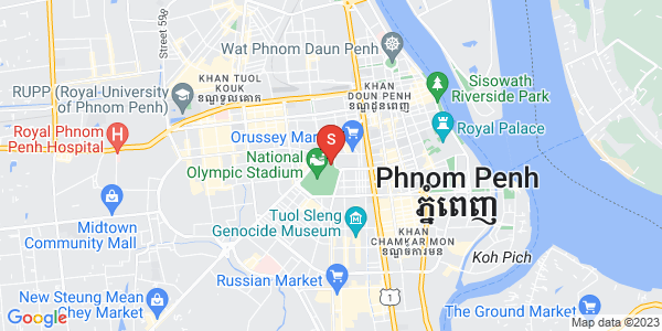 万谷湖1分区, 堆谷区, 金边地图