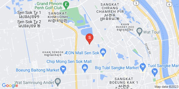 Map of BKK 1, Boeng Keng Kang, Phnom Penh