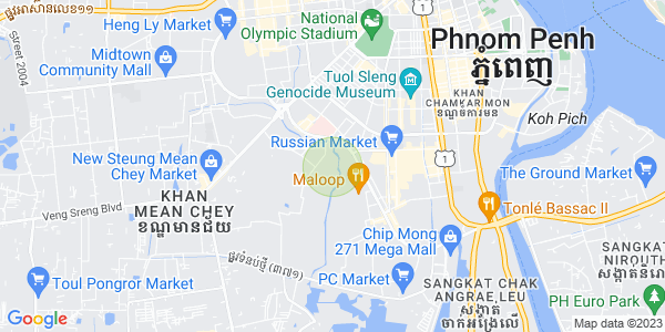 Map of Boeung Tumpun 1, Meanchey, Phnom Penh