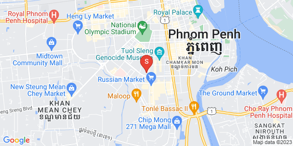万谷湖1分区, 堆谷区, 金边地图