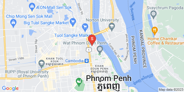 斯拉甲, 隆边区, 金边地图