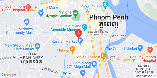 Mapa: Tumnob Tuek, Boeng Keng Kang, Phnom Penh