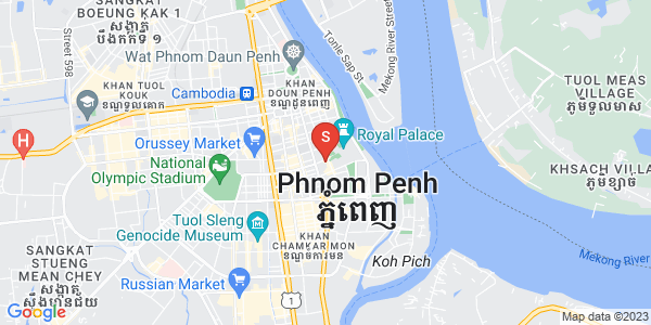 Mapa: Chakto Mukh, Daun Penh, Phnom Penh