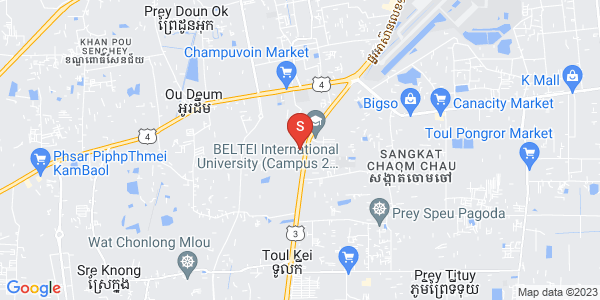 Mapa: 00 8E, Chaom Chau 1, Por Sen Chey, Phnom Penh