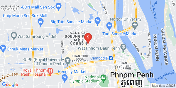 宣城2, 堆谷区, 金边地图