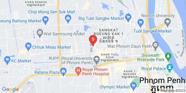 Mapa: 329, Boeung Kak 2, Toul Kork, Phnom Penh